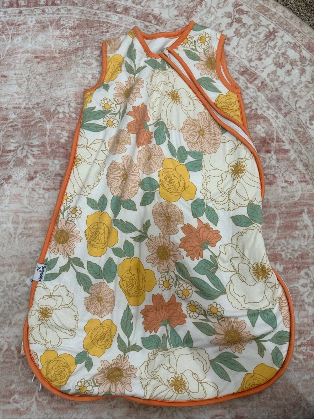 Copper Pearl Rose Sleep Bag Size 0-6 Months